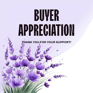 💜🛍️Buyer Appreciation Gift & Shipping Label📬